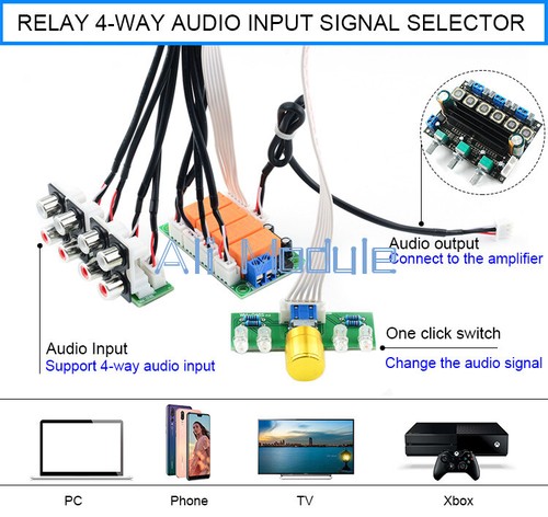 Amplificatore relè vie - amplificatore, 4