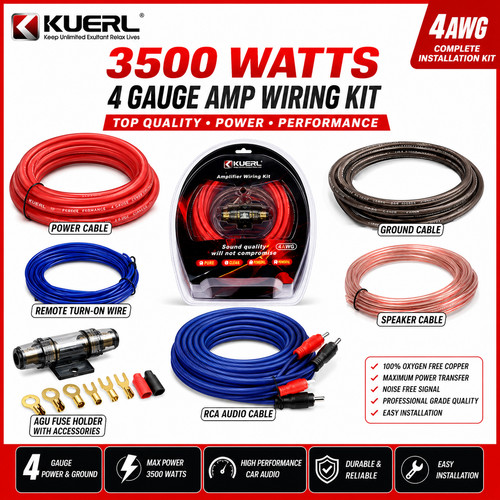 Kit cablaggio amplificatore - kit,